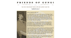 Desktop Screenshot of friendsofgungi.com